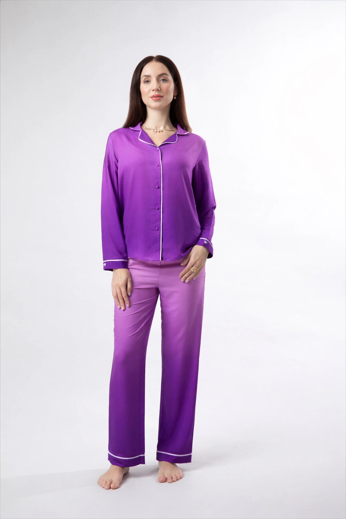Room 414 -  Purple Gradient Pyjamas Set